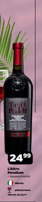 Wino czerwone L'Altro Pendium Appassimento półwytrawne Włochy promocja w Netto