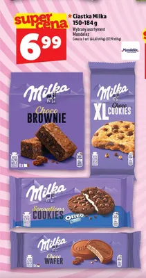 Ciastka Milka Choco XL Cookies promocja w TOPAZ
