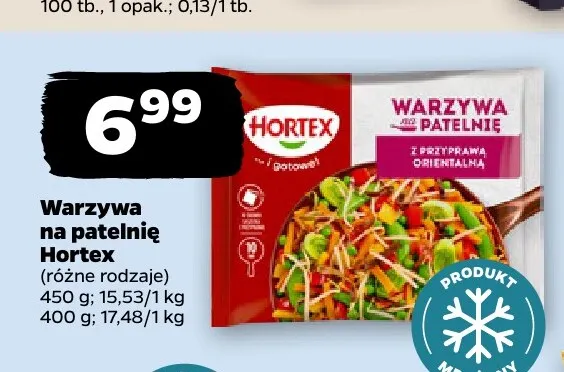 Warzywa na patelnię Hortex promocja w Netto