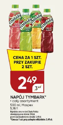 Napój Tymbark promocja w Chata Polska