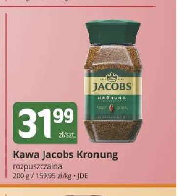 Kawa rozpuszczalna Jacobs Krönung promocja w Marketvita