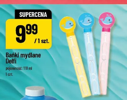 Bańki mydlane Delfi promocja w POLOmarket