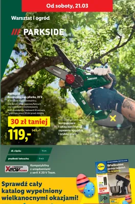 Akumulatorowa pilarka promocja w Lidl
