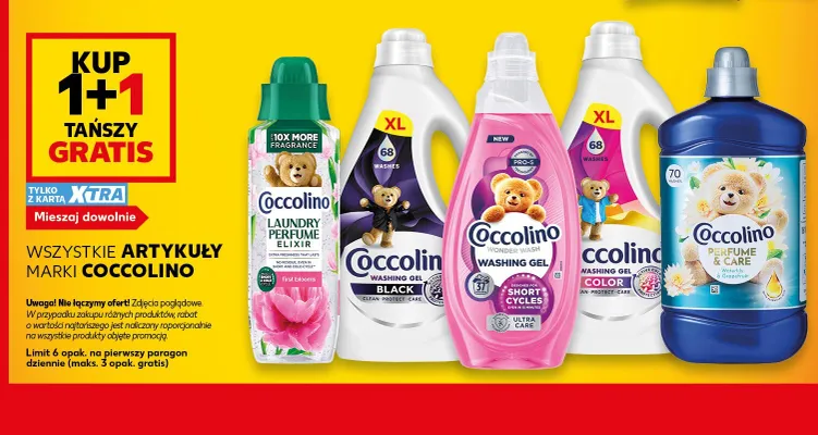 Żel do prania Coccolino Care Wonder Wash Ultra promocja w Kaufland