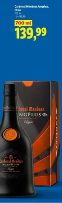 Likier Cardenal Mendoza Angelus promocja w Lidl
