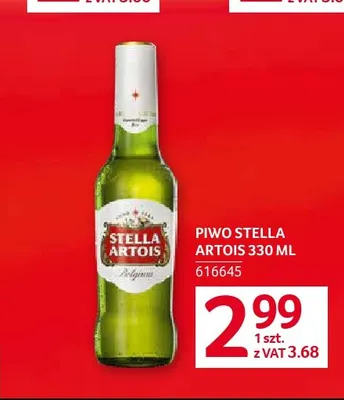 Piwo Stella Artois promocja w Selgros