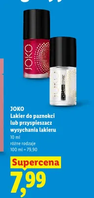 Przyspieszacz wysychania lakieru Joko promocja w Lidl