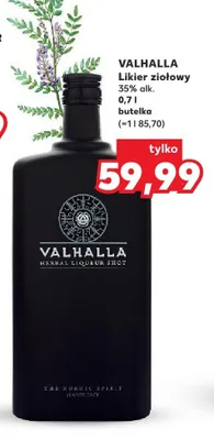 Likier ziołowy Valhalla promocja w Kaufland