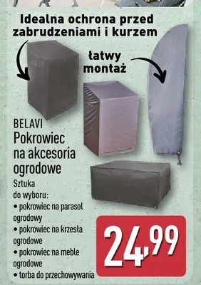 Pokrowiec na akcesoria ogrodowe promocja w Aldi