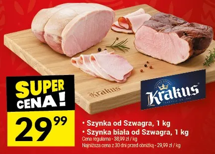 Szynka biała od Szwagra promocja w Twój Market