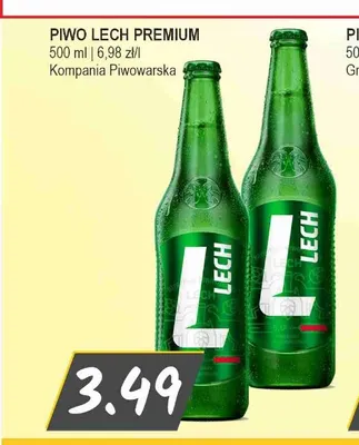 Piwo Lech Premium promocja w Słoneczko