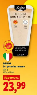 Ser pecorino romano promocja w Lidl