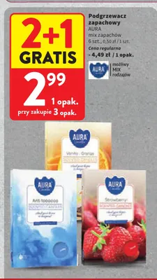 Podgrzewacz zapachowy Aura promocja w Intermarche