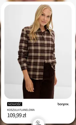 Koszula flanelowa Bonprix promocja w bonprix