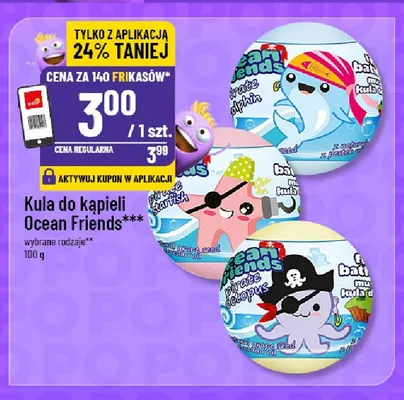 Kula do kąpieli Ocean Friends Pirate Dolphin promocja w POLOmarket