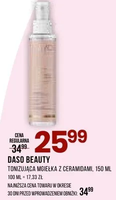 Tonizująca mgiełka z ceramidami, 150ml promocja w Drogerie Natura