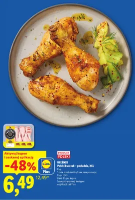 Podudzia z kurczaka Rzeźnik XXL promocja w Lidl
