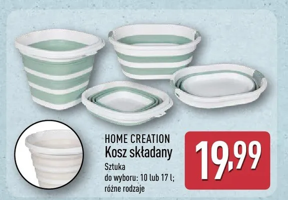 Kosz składany promocja w Aldi