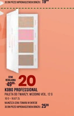 Paleta do twarzy Kobo Professional Wedding Veil promocja w Drogerie Natura
