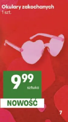Okulary zakochanych promocja w Delikatesy Centrum