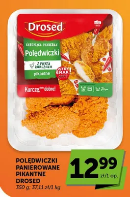 Polędwiczki panierowane pikantne Drosed promocja w Euro Sklep