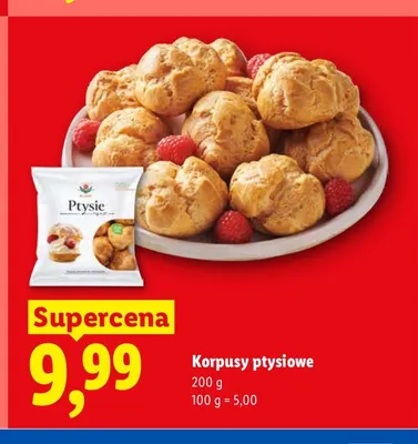 Korpusy ptysiowe promocja w Lidl