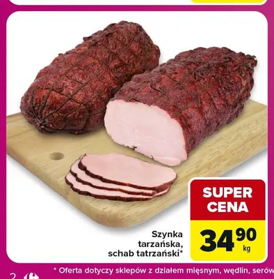 Szynka tarzańska promocja w Carrefour Express