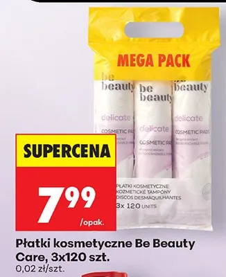 Płatki kosmetyczne delicate promocja w Biedronka