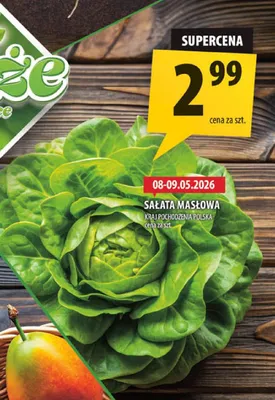 Sałata masłowa kraj pochodzenia Polska promocja w Arhelan