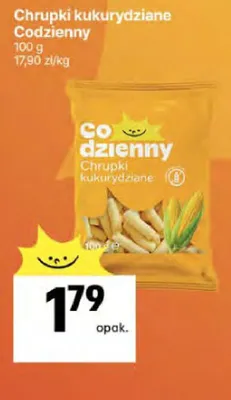 Chrupki kukurydziane promocja w Delikatesy Centrum