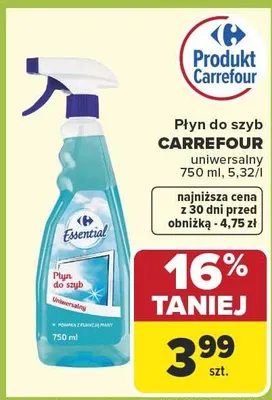 Płyn do szyb uniwersalny promocja w Carrefour Market
