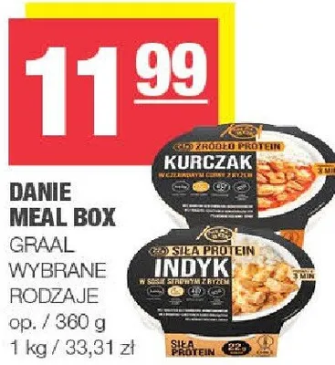 Danie meal box promocja w SPAR