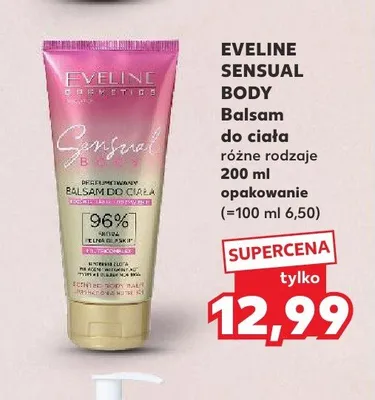 Balsam do ciała Eveline Sensual Body promocja w Kaufland