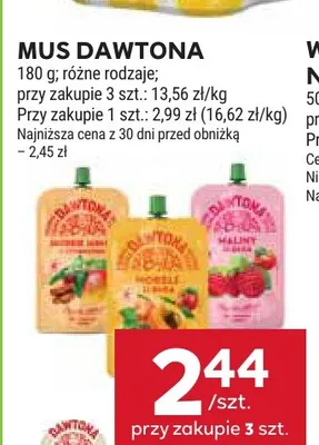 Mus Dawtona promocja w Stokrotka