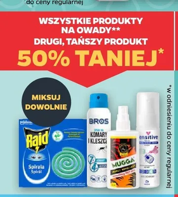 Środki owadobójcze na owady promocja w Netto