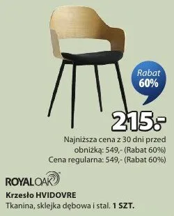 Krzesło Hvidovre promocja w Jysk