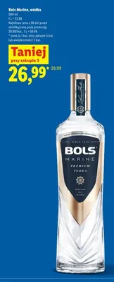 Wódka Bols Marine promocja w Lidl