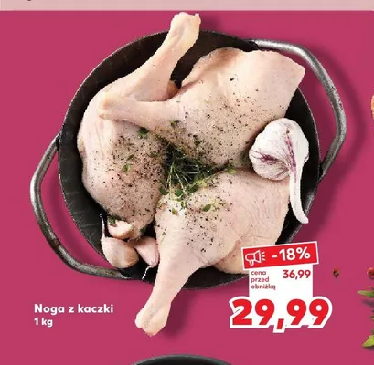 Noga z kaczki promocja w Kaufland