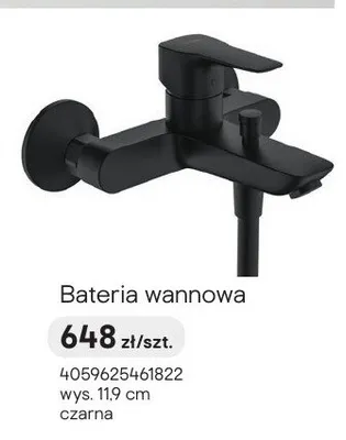 Bateria wannowa Hansgrohe My Sport czarna promocja w Castorama
