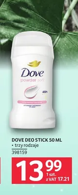 Dezodorant stick Dove promocja w Selgros