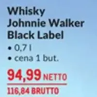 Whisky Johnnie Walker Black Label promocja w Makro