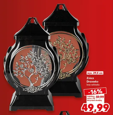 Znicz Drzewko bez wkładu promocja w Kaufland