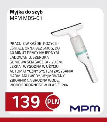 Myjka do szyb MPM MDS-01 promocja w kakto.pl