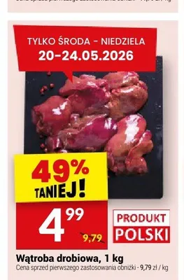 Wątroba drobiowa polska promocja w Twój Market
