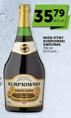 Miód pitny Kurpiowski dwójniak promocja w ABC