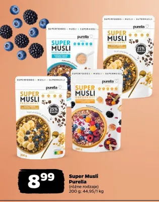 Super Musli Koncentracja Purella promocja w Netto