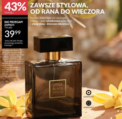 Woda perfumowana Little Black Dress promocja w AVON