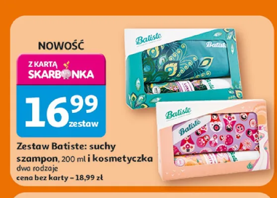 Zestaw Batiste suchy szampon + kosmetyczka promocja w Auchan