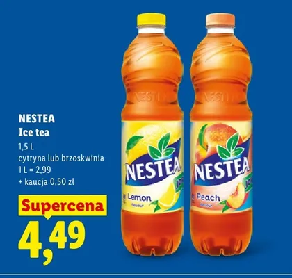 Ice tea NESTEA promocja w Lidl