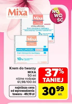 Krem do twarzy Mixa promocja w Carrefour